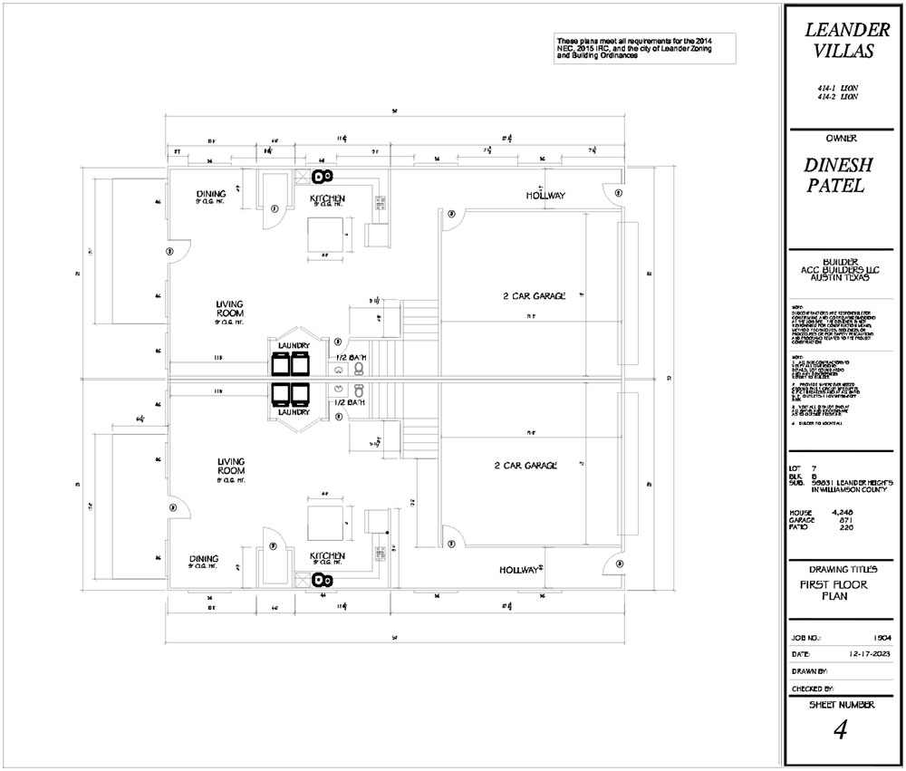 First Floor Plan